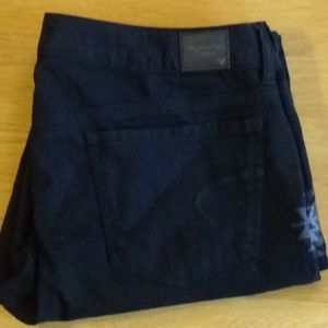 American Eagle Aztec Embroidered Skinny Jean 12 S